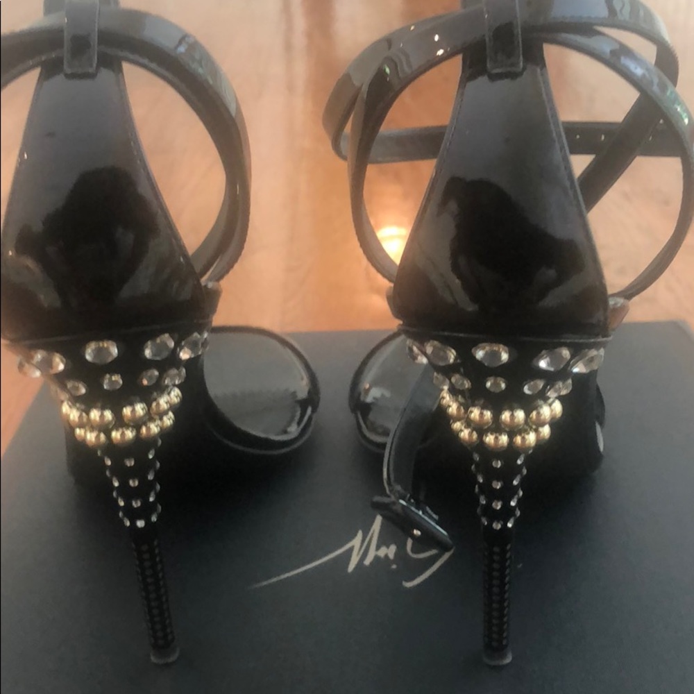 Giuseppe Zanotti Ver Ner Studded heels in Black